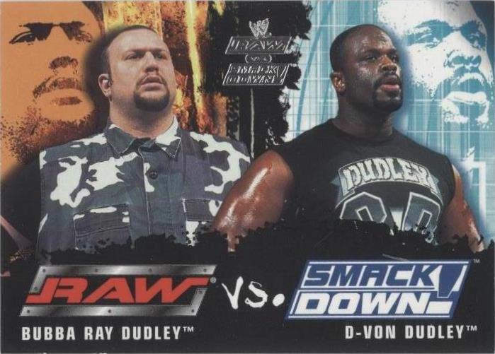 2002 Fleer WWE RAW vs SmackDown! - Bubba Ray Dudley D-Von Dudley #81
