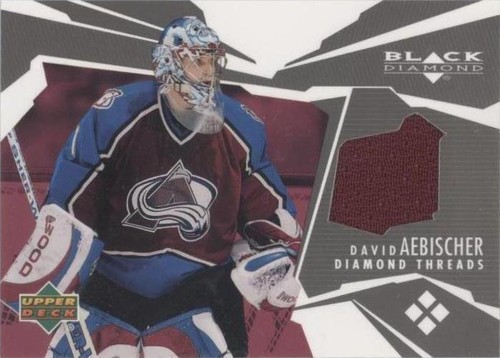 2003-04 Upper Deck Black Diamond - David Aebischer #DT-DA