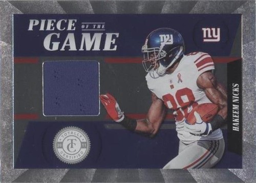 2011 Panini Totally Certified Hakeem Nicks #35