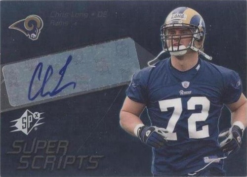 2008 SPx Chris Long #SSS17