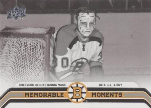 2023-24 Upper Deck Boston Bruins Centennial - Gerry Cheevers #141