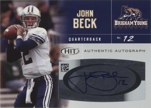 2007 SAGE Hit John Beck #A32