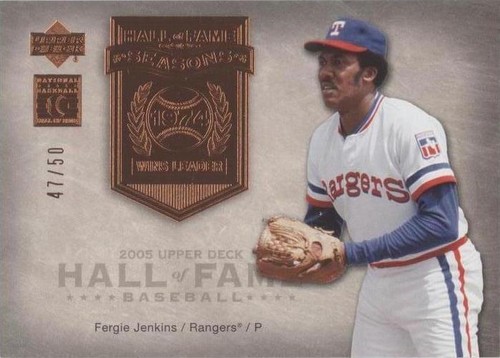 2005 Upper Deck Hall of Fame - Fergie Jenkins #HFS-FJ2