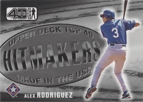 2002 Upper Deck 40 Man - Alex Rodriguez #1076