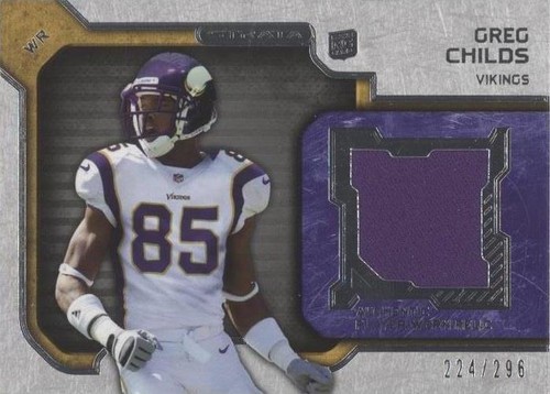 2012 Topps Strata Greg Childs #RR-GC