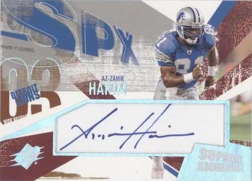 2003 SPx Az-Zahir Hakim #SS-AH