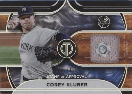 2022 Topps Tribute - Corey Kluber #SOA-CK