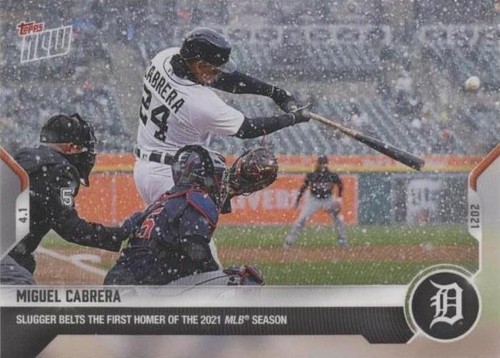 2021 Topps Now - Miguel Cabrera #1