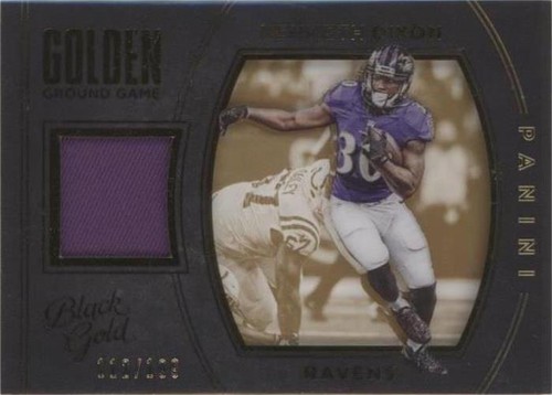 2016 Panini Black Gold Kenneth Dixon #GG2