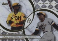 2024 Topps Dynamic Duals - Andrew McCutchen Roberto Clemente #33