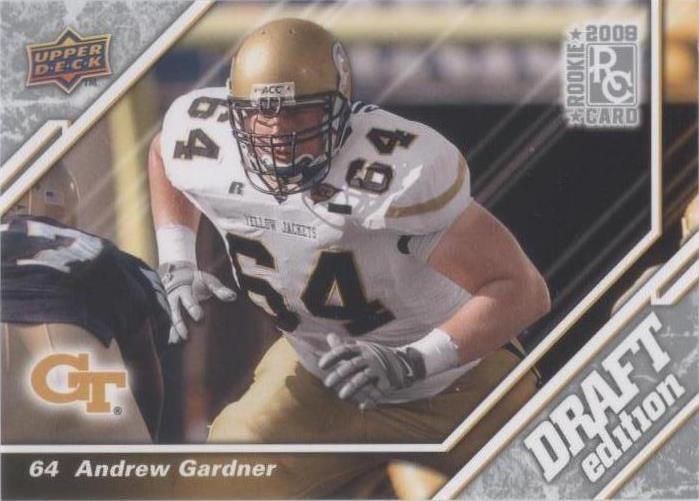 2009 Upper Deck Draft Edition Andrew Gardner #109