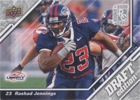 2009 Upper Deck Draft Edition Rashad Jennings #127
