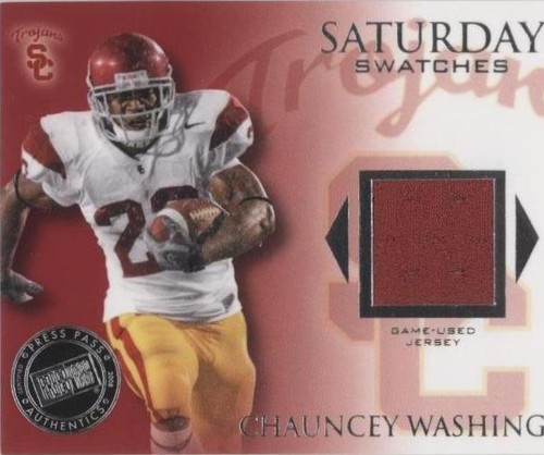 2008 Press Pass Legends Chauncey Washington #SS-CW