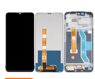 For Realme C11 2020 RMX2185 LCD Display Touch Digitizer Screen +Frame Replace