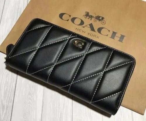 【COACH】ACCORDION ZIP WALLET WITH PILLOW QUILTING-LH COACH® Outlet | Accordion Zip Wallet With Pillow Quilting