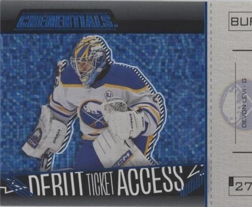 2023-24 Upper Deck Credentials - Devon Levi #183