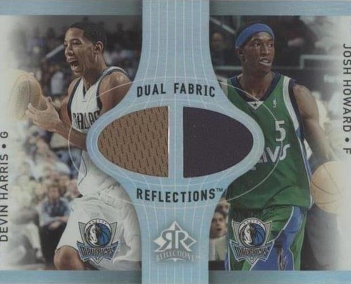 2006-07 Upper Deck Reflections - Devin Harris/Josh Howard #DR-HH