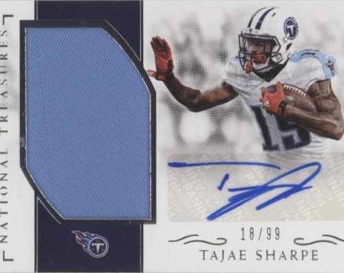 2016 Panini National Treasures Tajae Sharpe #RMS-TS