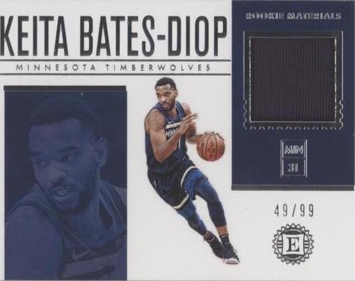 2018-19 Panini Encased - Keita Bates-Diop #RM-KB