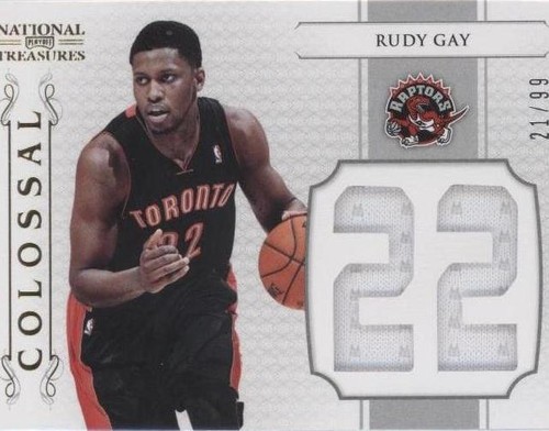 2012-13 Panini National Treasures - Rudy Gay #3
