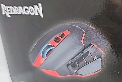 new REDRAGON M690-1 MIRAGE2 - Mouse - ergonomic - 6 buttons - wireless - 2.4 GHz