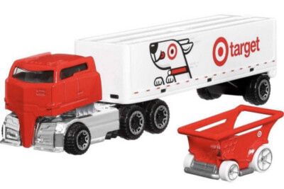 Hot Wheels Bullseye's Big Rig with Cart Super Rigs Target Exclusive Collectible