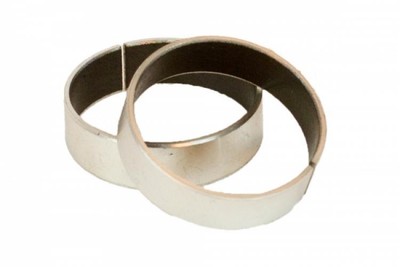 4 Boccole Di Supporto In Plastica PA - Con Flangia, Foro 20mm, Diametro 25mm, Naturale - Foto 4