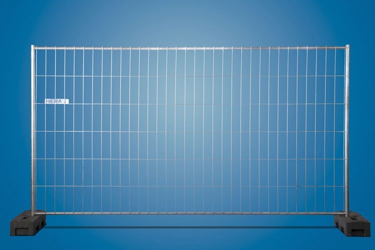 Heras Fencing Security Panels Complete with Feet in Newcastle, Tyne