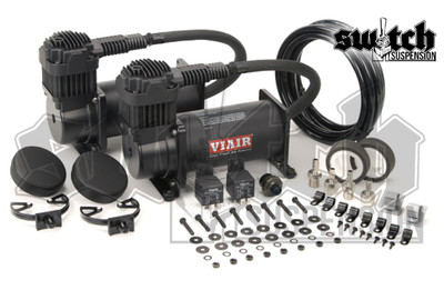 Viair 380c Black Air Compressors Dual Pack 200 PSI 100% Duty Cycle #38036