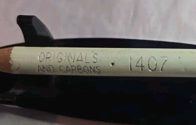VTG Sharpened Pencil Originals & Carbons 1407