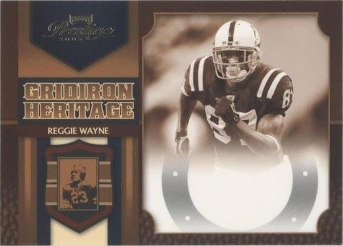 2007 Playoff Prestige Reggie Wayne #GH-45
