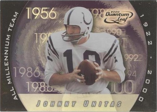 2000 Quantum Leaf Johnny Unitas #AMT-JU