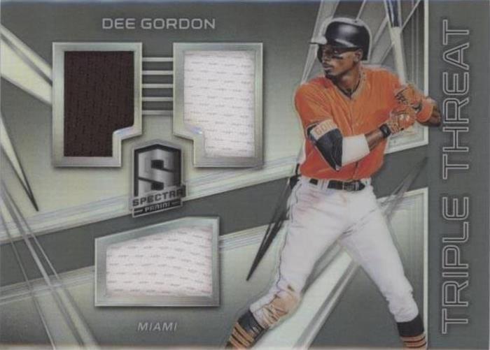Panini Chronicles 2018 - Dee Gordon #TTM-DE