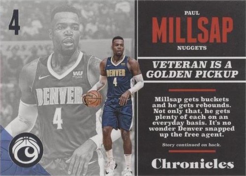 2017-18 Panini Chronicles - Paul Millsap #48