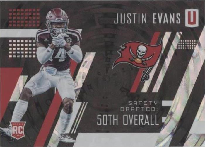 2017 Panini Unparalleled Justin Evans #287