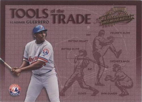 2002 Playoff Absolute Memorabilia - Vladimir Guerrero #TT-85