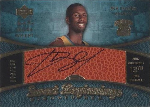 2007-08 Upper Deck Sweet Shot - Julian Wright #99