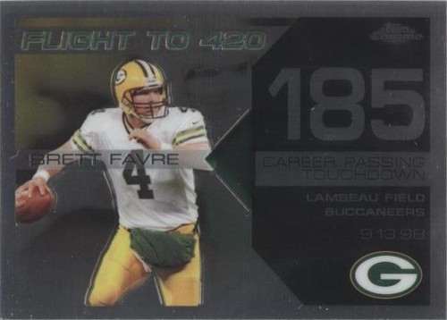 2007 Topps Chrome Brett Favre #BFC-BF185