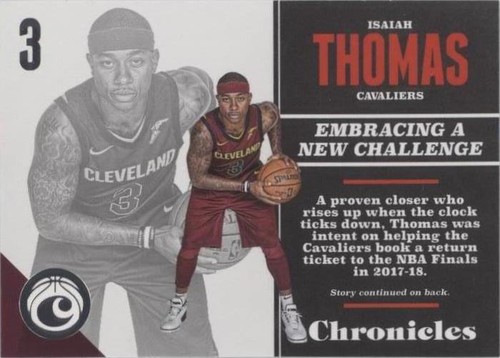 2017-18 Panini Chronicles - Isaiah Thomas #66