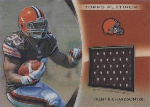 2012 Topps Platinum Trent Richardson #PRR-TR