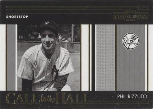 2004 Donruss Timelines - Phil Rizzuto #CH-18
