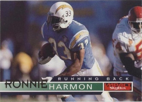 1995 Skybox Impact Ronnie Harmon #123