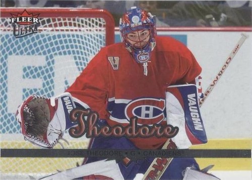 2005-06 Fleer Ultra - Jose Theodore #105