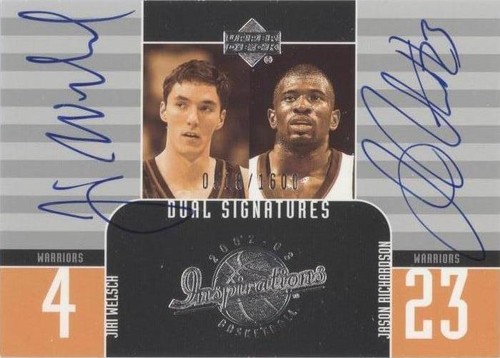2002-03 Upper Deck Inspirations - Jason Richardson/Jiri Welsch #136