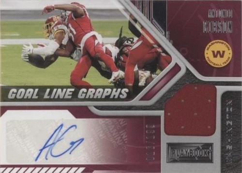 2021 Panini Playbook Antonio Gibson #GLG-AGI