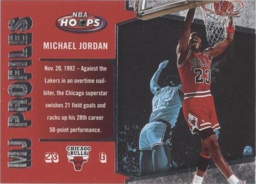 2005-06 NBA Hoops - Michael Jordan #MJ-11
