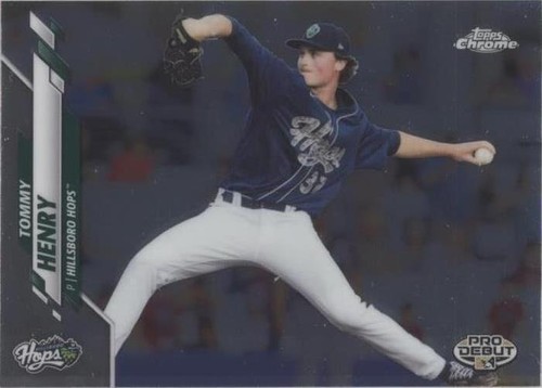 2020 Topps Pro Debut - Tommy Henry #PDC-75