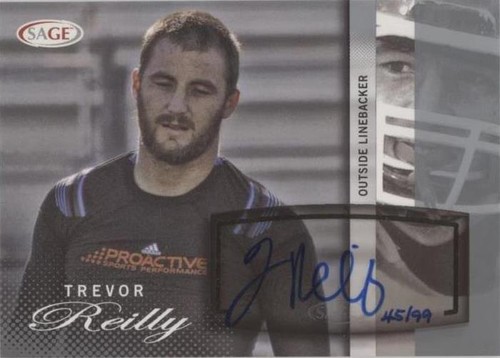 2014 SAGE Autographed Football Trevor Reilly #A40
