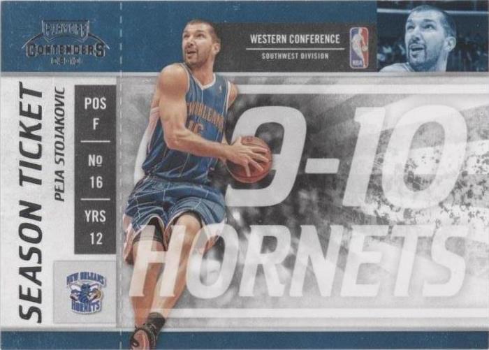 Playoff Contenders 2009-10 - Peja Stojakovic #27