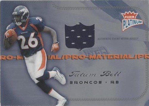 2004 Fleer Platinum Tatum Bell #PM-TB